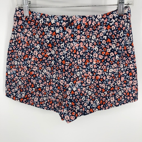 BCBGeneration front pleat panel hot coral shorts - Picture 4 of 7